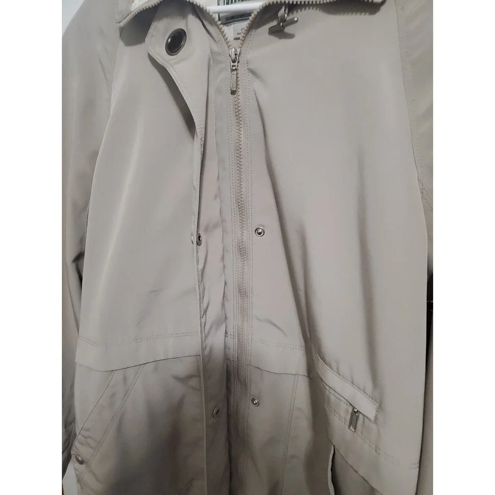 VTG Fitz-Wright New York London Paris Milan All Weather Trench Jacket Raincoat M - Picture 6 of 7